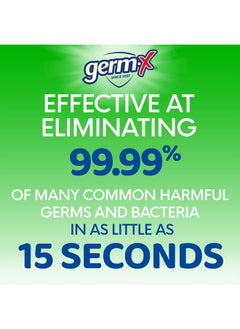 Germ-X Advanced Hand Sanitizer with Aloe and Vitamin E, Non-Drying Moisturizing Gel, Instant and No Rinse Formula, Pump Bottle, 1 Liter  - Image 3