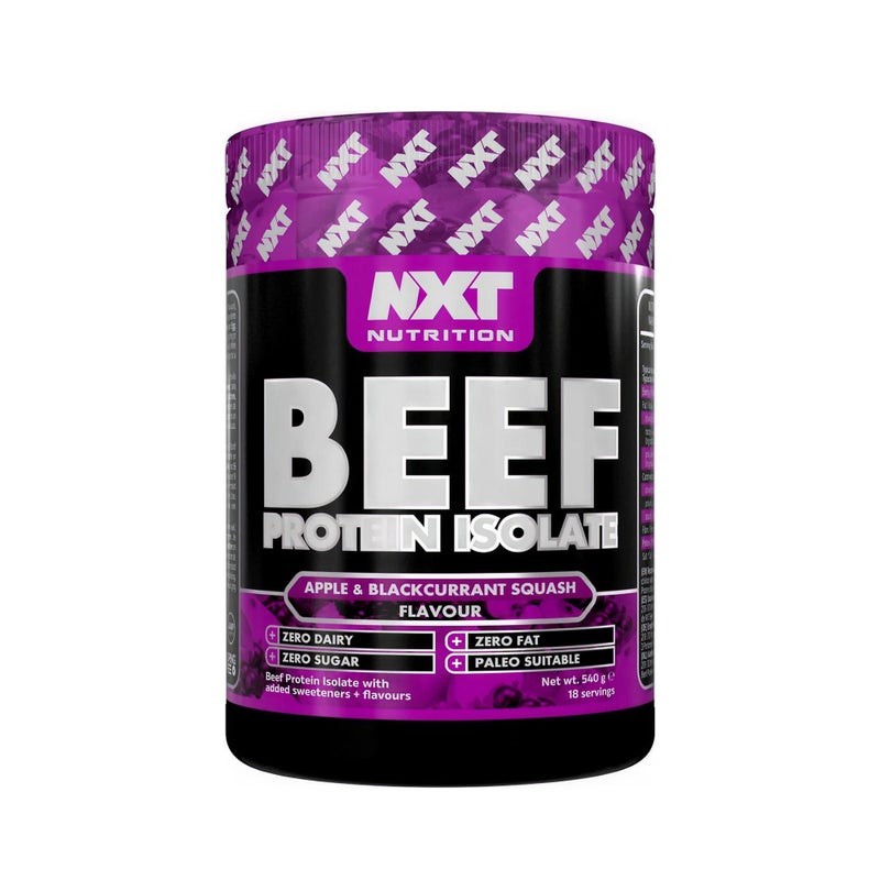 Nxt Beef Protein Isolate Apple & Blackcurrant 540g