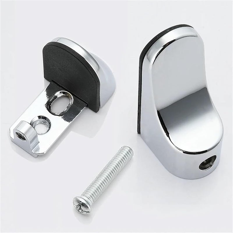 K161T Size Adjustable Glass Shelf Brackets 10pcs Zinc Alloy Support - Image 4