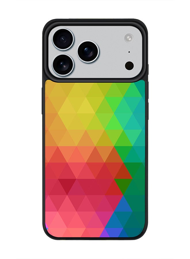 Stylizedd iPhone 17 Pro Max Case, [Compatible with MagSafe] Slim Magnetic cover Phone Case iPhone 17 Pro Max -Tropical Prism - Image 1