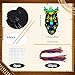 Hungdao 80 Pcs Horse Craft Horse Face Scratch Cards Colorful Rainbow Western Cowboy Scratch Paper Art with Wooden Stylus for DIY Western Theme Birthday PartyActivities - Image 4