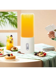 Aideli USB Rechargeable Blender With Juicer Cup 400 ml  White/Clear  - Image 4