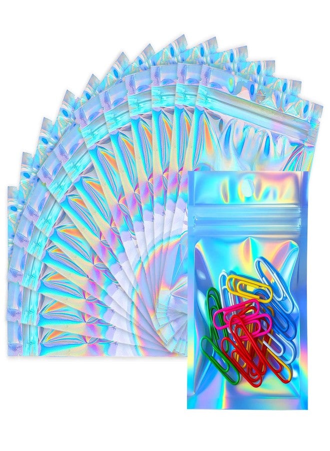 Cherodada Holographic Bags, 2x2.5 inch Resealable smell proof bags for Food, Small Business and Party Favor Storage(100 Pack) - Image 1