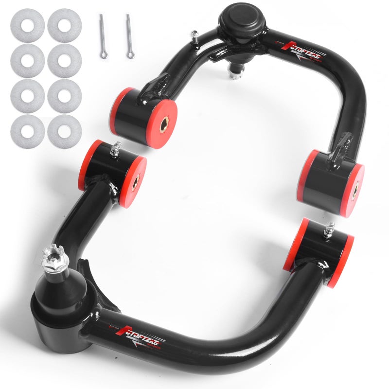 Autoptzxd 24 Lift Upper Control Arms for Toyota 4 RunnerFJ CruiserLand Cruiser Prado Suspension Front Control Arm for Lexus GX 20052024 LX 570 20072024 Adjustable Front Steel Tubular - Image 2