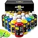 Magicfly Acrylic Paint 12 Colours473ml Large Bottles Acrylic Paint Set Rich Pigment Colours for Artists Beginners Amateurs on Glass Stone Canvas Wood Craft - Image 3