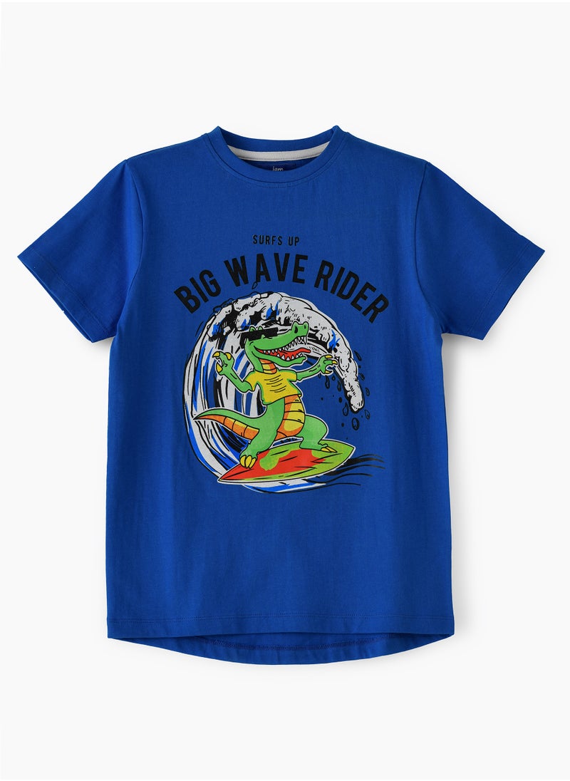JAM Playful Prints & Comfy Cotton: Boys' Short-Sleeve Tees for Spring & Summer  - Image 1