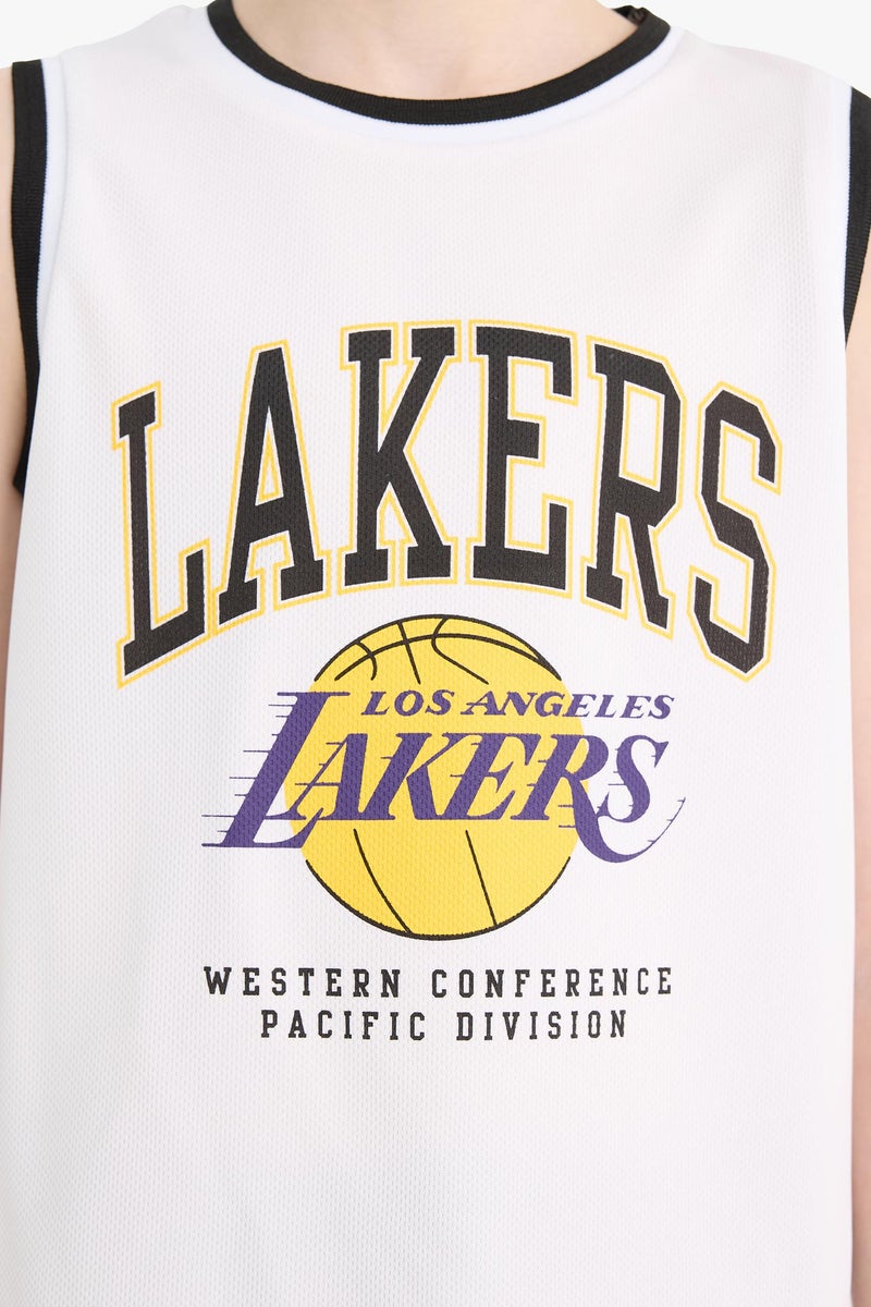 DeFacto Boy NBA Los Angeles Lakers Licensed Tank Top  - Image 4