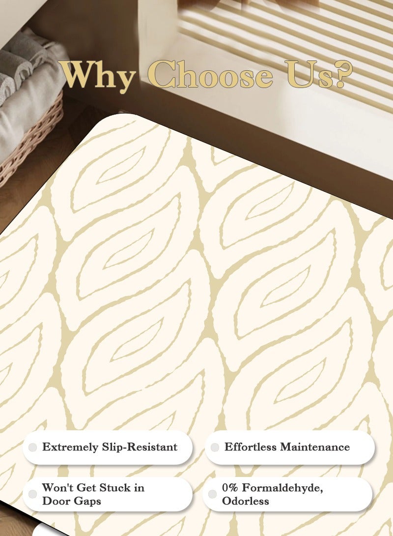 Diatom mud mat, bathroom mat, non-slip mat, absorbent, non-slip and quick-dry, easy to clean 60*40cm - Image 3