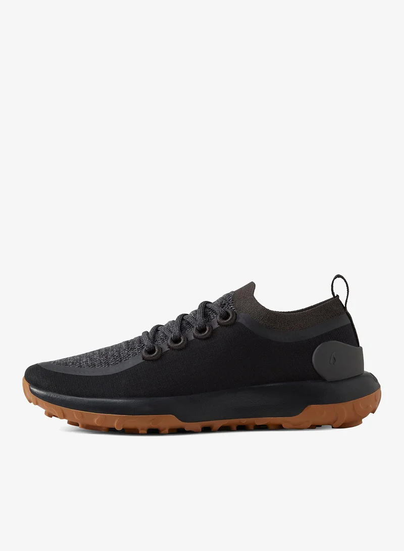 Allbirds Men's Trail Runners SWT - Natural Black (Rugged Khaki Sole)