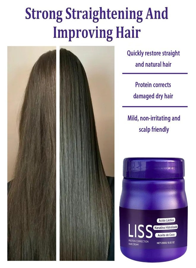 Aiwejay Liss Alisado, Crema Alisadora- Formaldehyde-Free Protein Treatment for Silky Frizz-Free Hair - Image 4