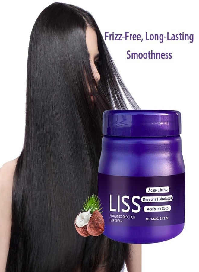 Aiwejay Liss Alisado, Crema Alisadora- Formaldehyde-Free Protein Treatment for Silky Frizz-Free Hair - Image 2