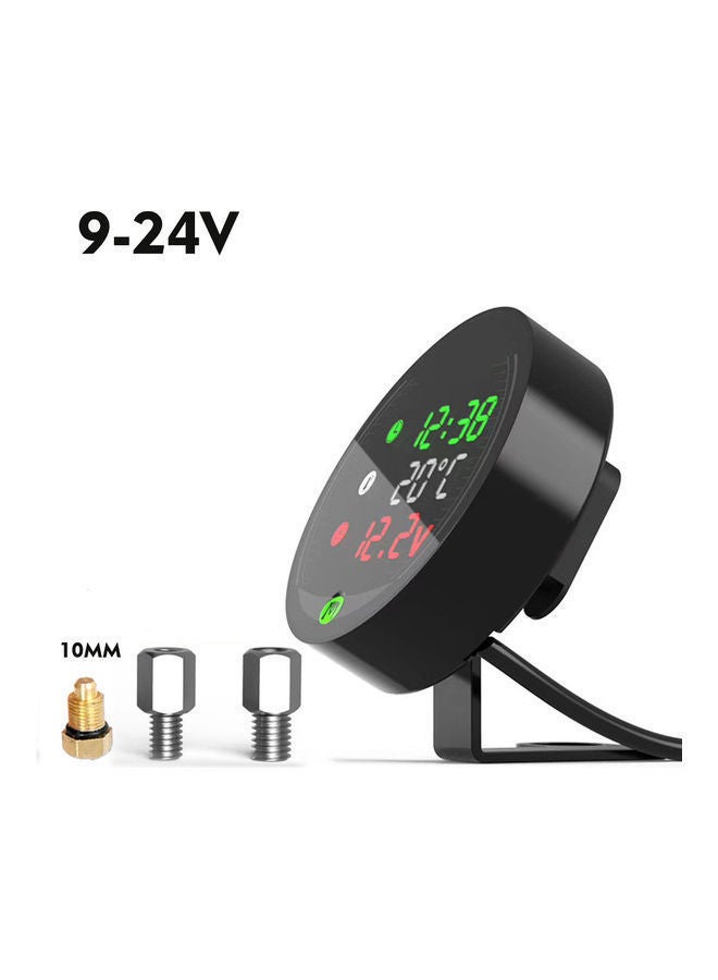 NIBEMINENT 5-In-1 Motorcycle Voltmeter With Accessories - Image 3