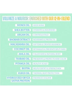 FoxyBae Hair Volumizer Spray - Leave In Texture Spray For Hair - Volume Spray, Thickening, Root Lifter - Texture Spray For Hair Volume - Flat, Fine Hair - Hair Thickening Products For Women - 6 Fl Oz  - Image 1