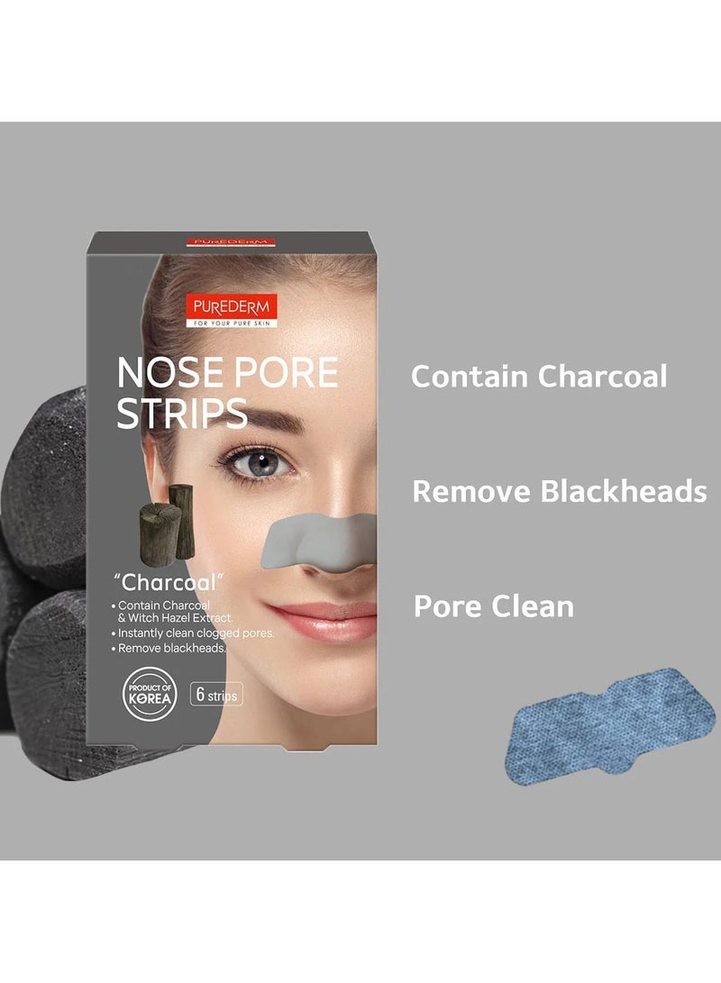PUREDERM Nose pore strips-Charcoal - Image 4