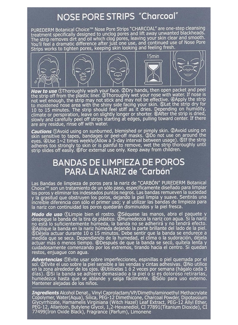 PUREDERM Nose pore strips-Charcoal - Image 2