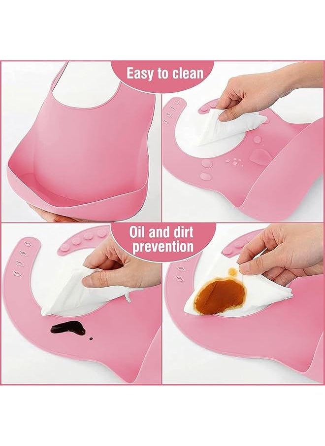 U-HOOME - Silicone Baby Feeding Set Baby Led Weaning Supplies Suction Bowl Divided Plate Toddler Self Feeding - Image 1