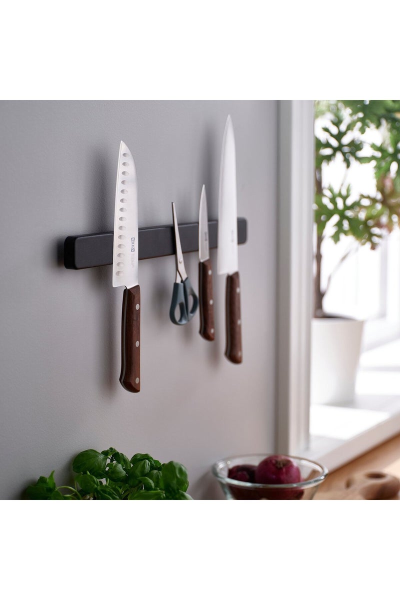 VARDAGEN 3-piece knife set, stainless steel/walnut - Image 3