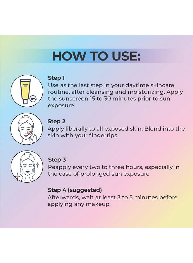 CIEL Spf 40 Daily Glow Sunscreen For Dry, Oily & Acne Prone Skin With Vitamin C | Anti Tan Sun Screen With Pa+++ | Ultra Light, Sulphate Free Uv Protector - 50Ml - Image 5