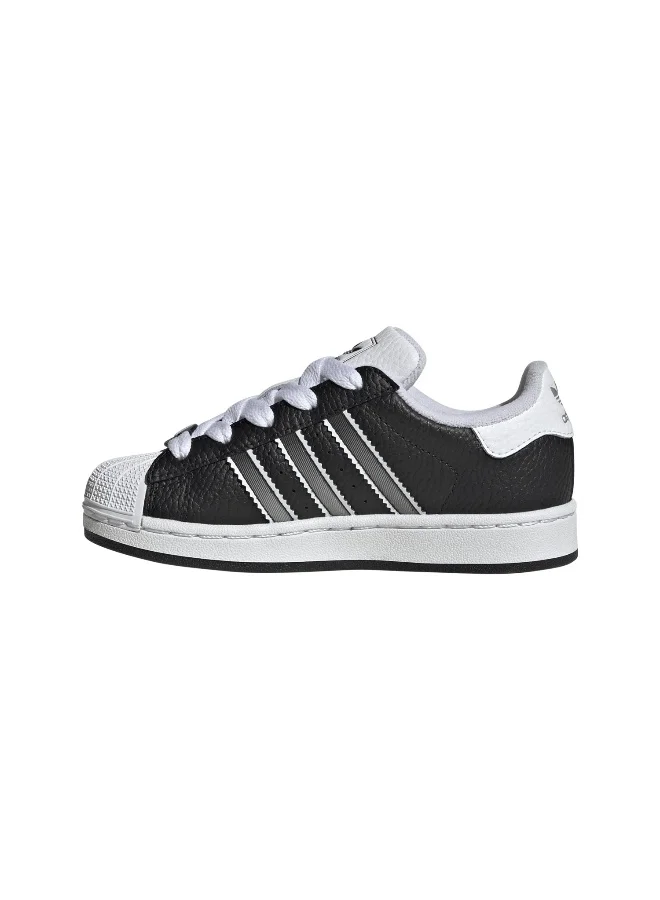 adidas Adidas SUPERSTAR II C Black CASUAL 0 FOR KIDS BOYS AND GIRLS 2.5