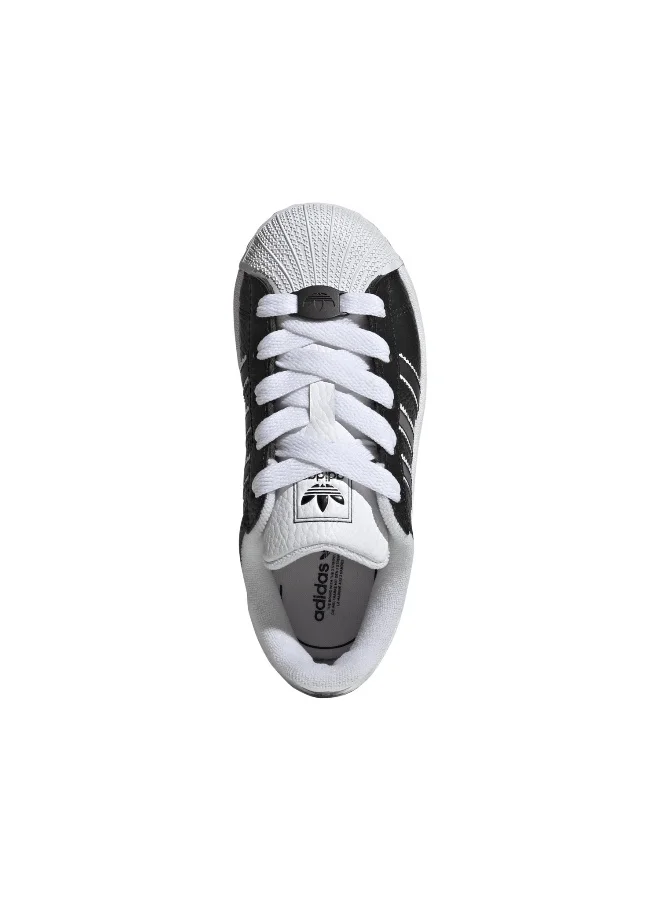 adidas Adidas SUPERSTAR II C Black CASUAL 0 FOR KIDS BOYS AND GIRLS 2.5