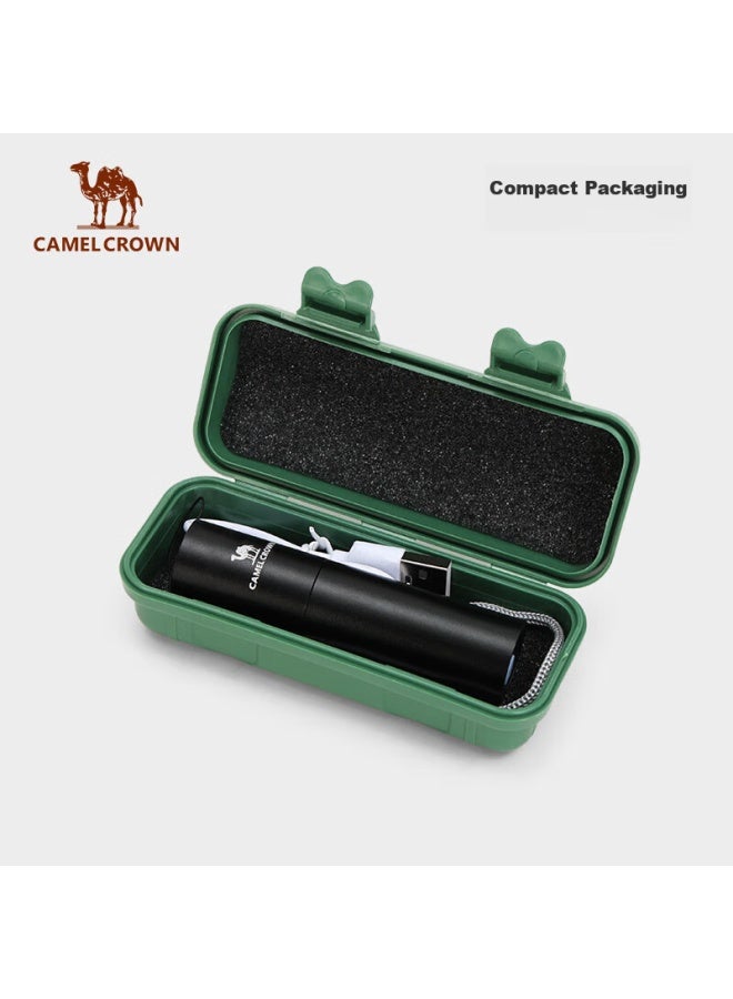Cameljeans Mini Portable Flashlight, High Brightness, For Outdoor, Home Use, Children, Rechargeable, Cat Toy - Image 4