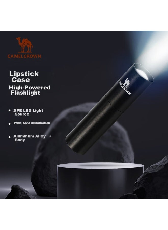 Cameljeans Mini Portable Flashlight, High Brightness, For Outdoor, Home Use, Children, Rechargeable, Cat Toy - Image 1