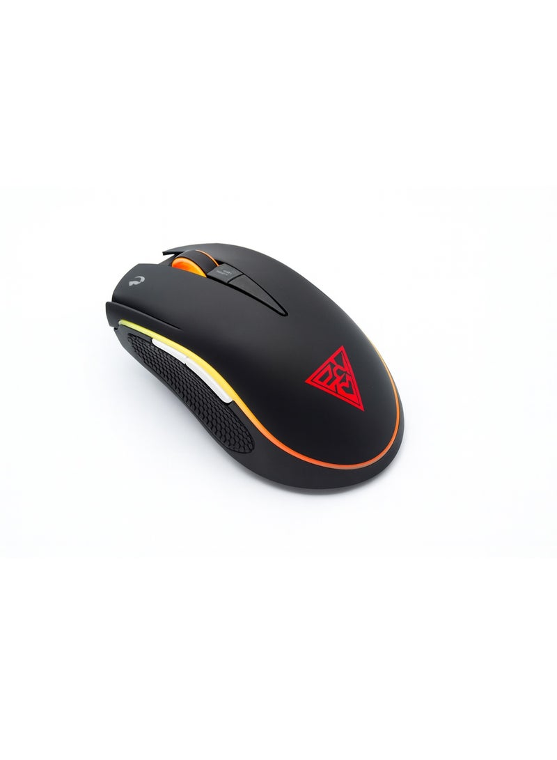 GAMDIAS ZEUS E2 Multi-Color Lighting Gaming Mouse 3200 DPI 6 Buttons + NYX E1 Gaming Pad - Image 4
