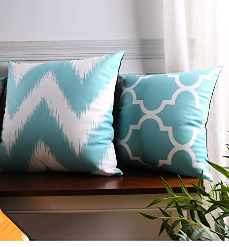 AEROHAVEN Set of 5 Designer Decorative Throw Pillow/Cushion Covers - CC144 - (18 inch x 18 inch, Multicolour) - Image 3