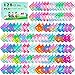 BicMan 128 Pcs Party Favors for Kids Easter Eggs Fillers Easter Basket Stuffers Fidget Toys for Kids Mini Pop Keychain Pop it Treasure Box Classroom Goodie Bags Stocking Stuffers Classroom Pinata Fillers - Image 4