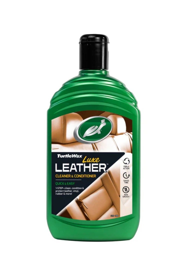 TURTLE Luxe Leather Cleaner & Conditioner QUICH & EASY 500ML - Image 1