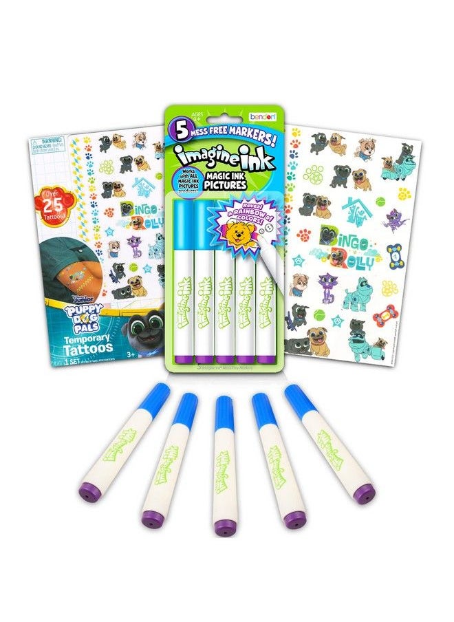 Bendon Publishing - Imagine Ink Markers Only Replacement Bundle 5 Pc Imagine Ink Markers Refill Separates Set For Imagine Ink Coloring Books For Kids With Stickers - Image 1