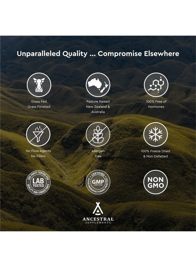 Ancestral Supplements Grass Fed Beef Gallbladder Supplements with Ox Bile and Liver, 1000mg, Liver and Gallbladder Support Complex Promotes Gallbladder & Digestive Health and Bile Flow, 180 Capsules - Image 5