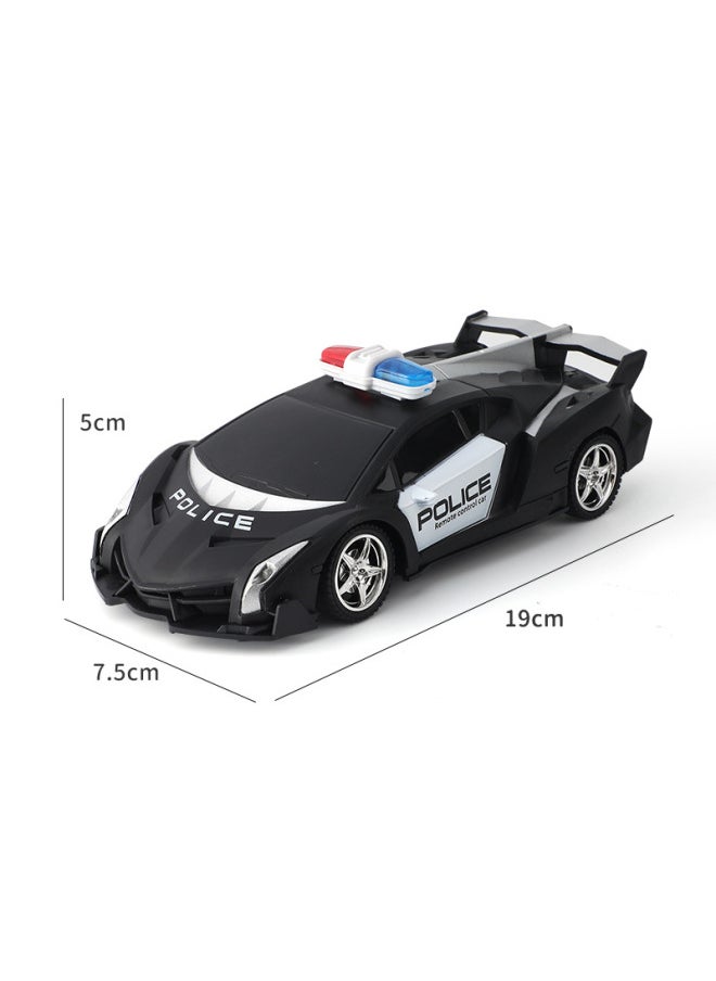 Generic Four-way Remote Control Police Car Cool Wireless Electric Car Remote Control Racing Model Children's Toys Wholesale-Color:Blue Graffiti F1 Formula Racing English Color Box (Body Package Included)----350g 8955-67  - Image 5
