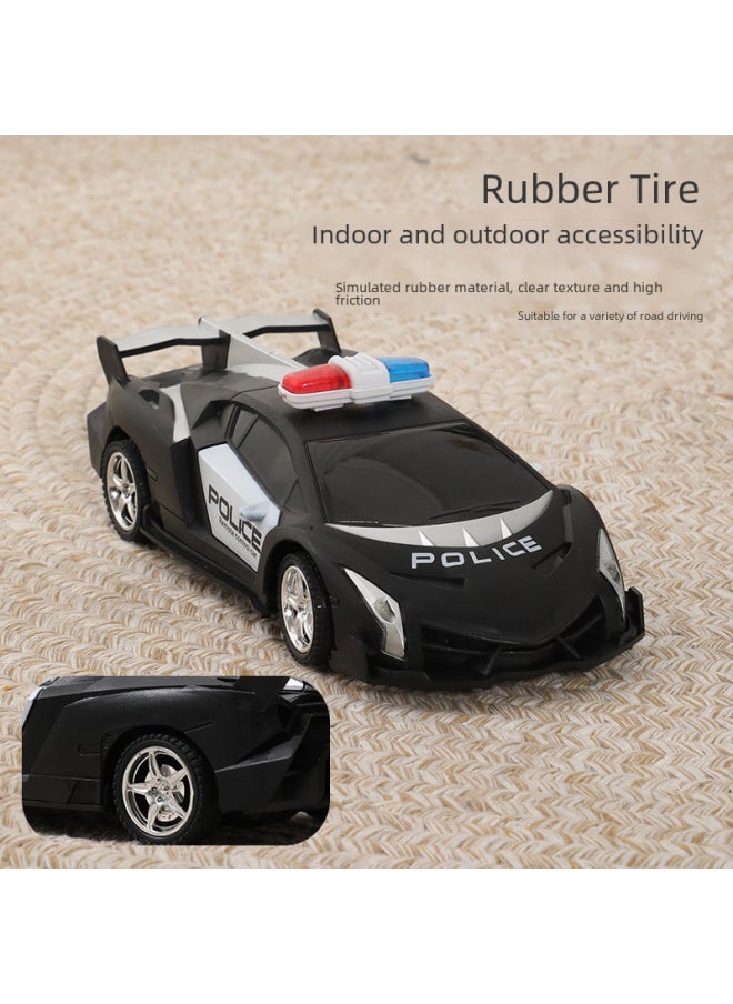 Generic Four-way Remote Control Police Car Cool Wireless Electric Car Remote Control Racing Model Children's Toys Wholesale-Color:Blue Graffiti F1 Formula Racing English Color Box (Body Package Included)----350g 8955-67  - Image 4