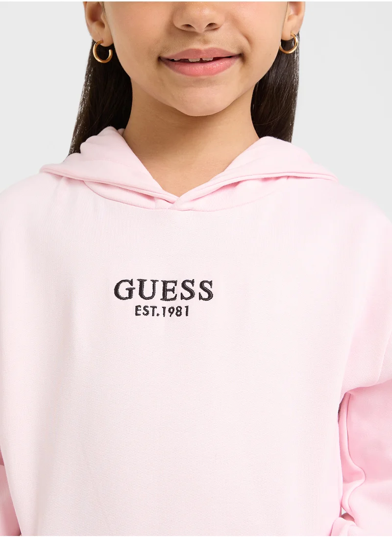 GUESS Kids Logo Hoodie