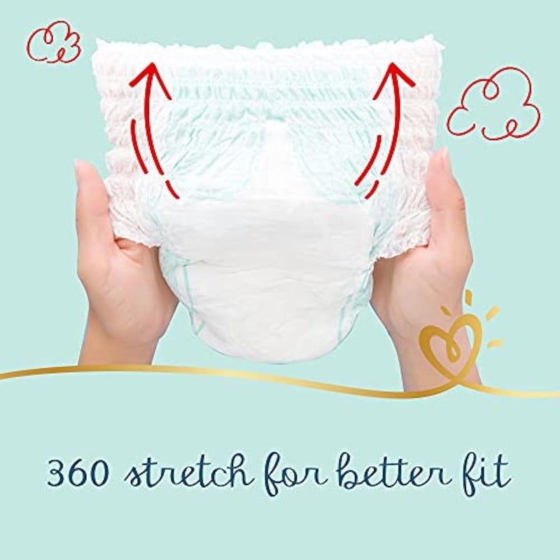 Pampers Premium Extra Care Pants, Size 4, 9-14kg, with lotion with aloe vera, 44 diapers. (Pack may vary) - Image 5