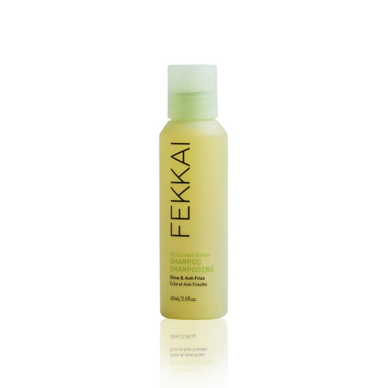 Fekkai Brilliant Gloss Shampoo  2 oz  Transforms Hair with 4X Shine  Free of Sulfates Parabens Phthalates  Vegan CrueltyFree