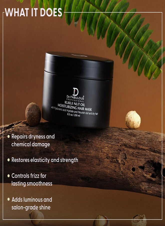 De fabulous - Kukui Nut Oil Moisturizing Hair Mask 250 ml - Image 3