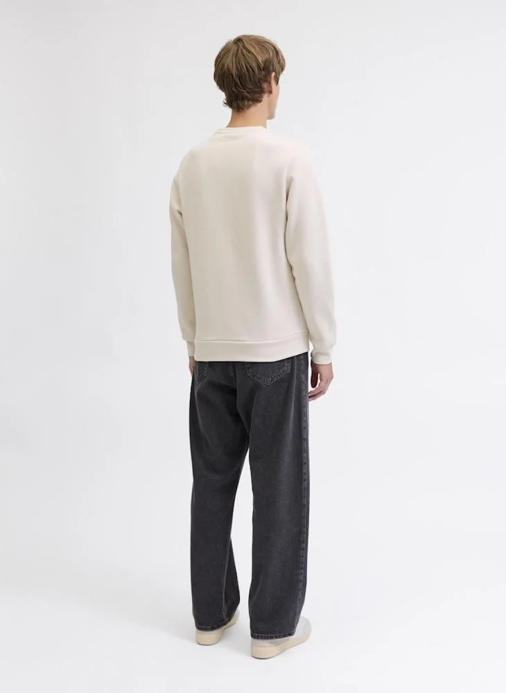 JJ Rebel Logo Regular Fit Pullover Sweatshirt