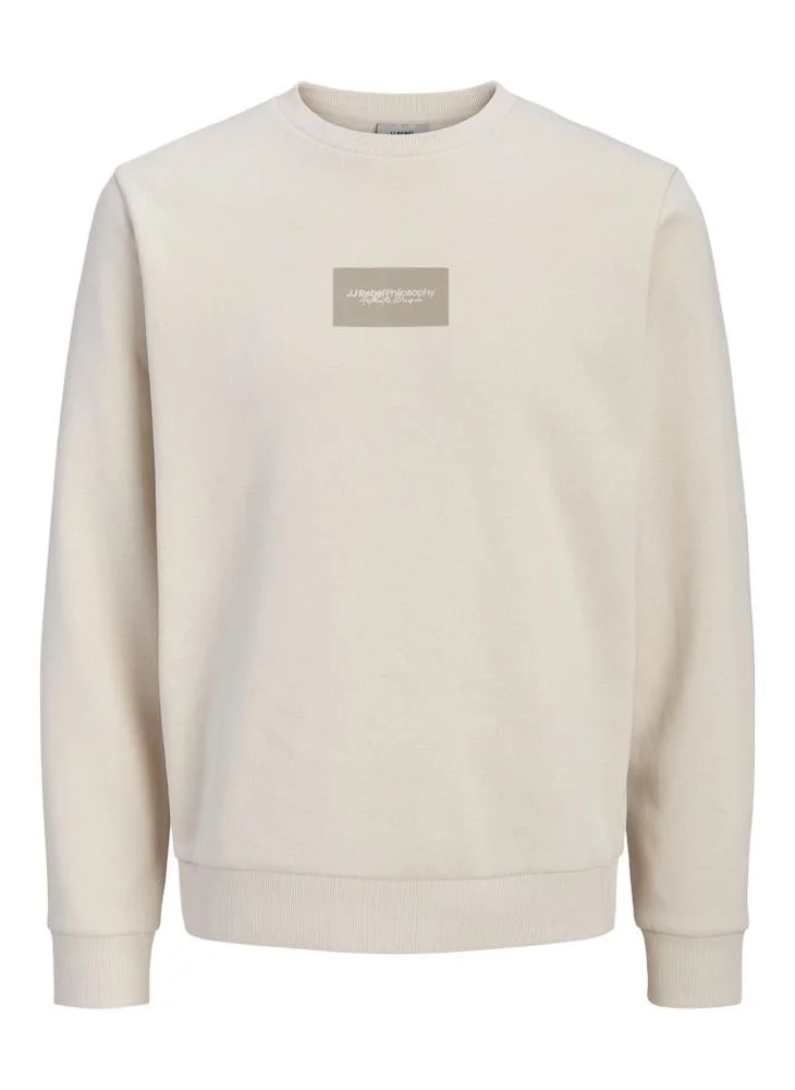 JJ Rebel Logo Regular Fit Pullover Sweatshirt