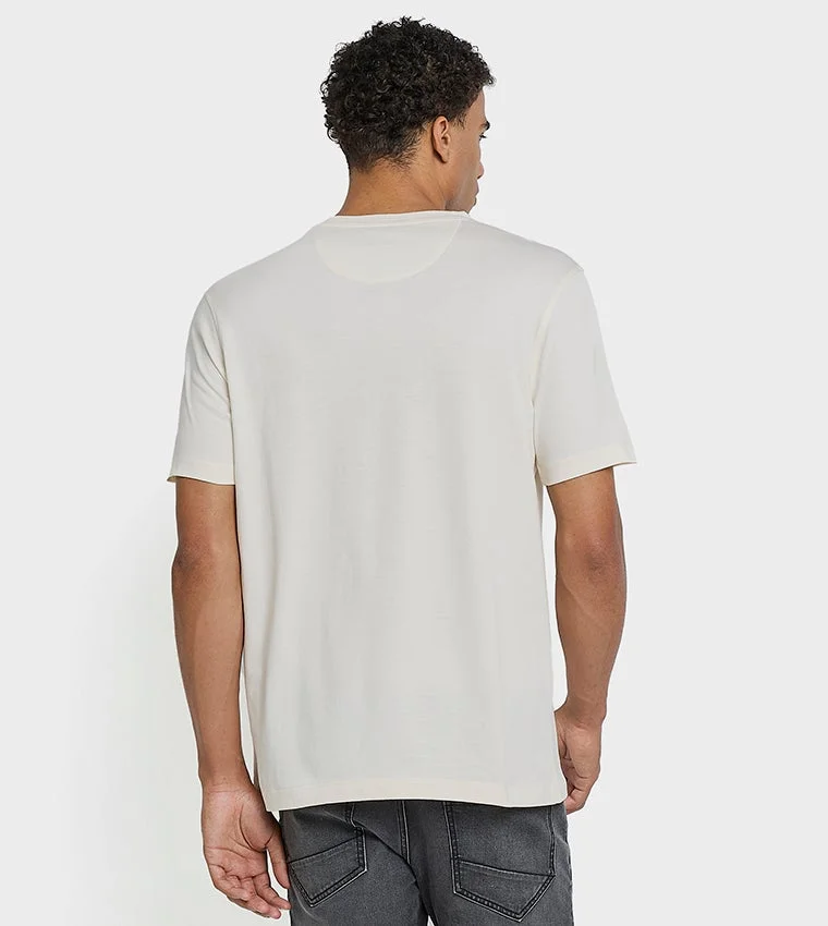 Ben Sherman  Ben Sherman Men's Crew Neck Short Sleeve Printed T-Shirt for Men | Best Price UAE