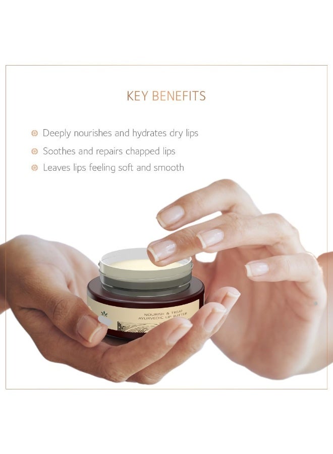 SoulTree Nourish & Treat Ayurvedic Lip Butter - 15g - Image 3