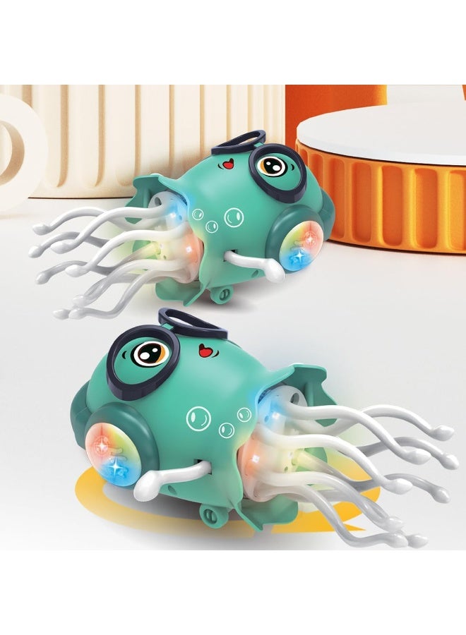 Dancing Octopus Electric Toy with LED Lights & Music Cute Octopus Robot Toy USB Rechargeable Fun Indoor Play & Stress Relief Gift - Image 3