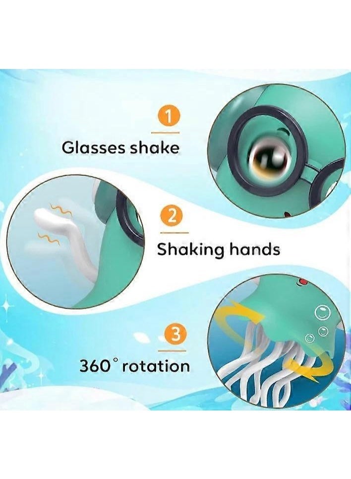 Dancing Octopus Electric Toy with LED Lights & Music Cute Octopus Robot Toy USB Rechargeable Fun Indoor Play & Stress Relief Gift - Image 5