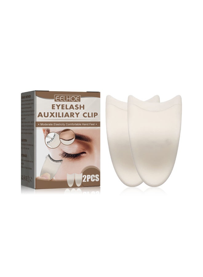 EELHOE Eyelash Auxiliary Clip Auxiliary Beauty Tool To Apply False Eyelashes Curling Eye Eyeliner For Beginners - Image 1
