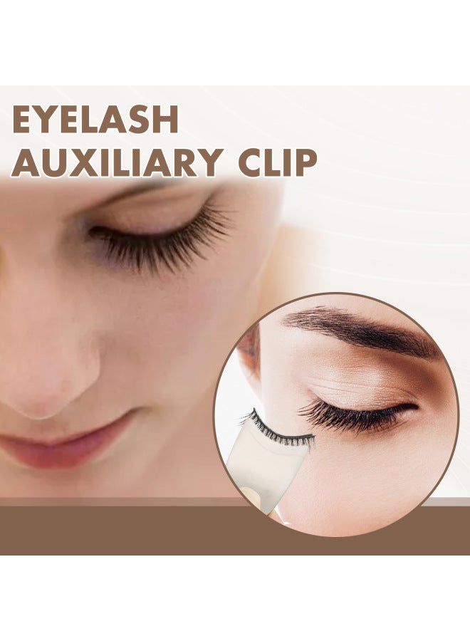 EELHOE Eyelash Auxiliary Clip Auxiliary Beauty Tool To Apply False Eyelashes Curling Eye Eyeliner For Beginners - Image 4