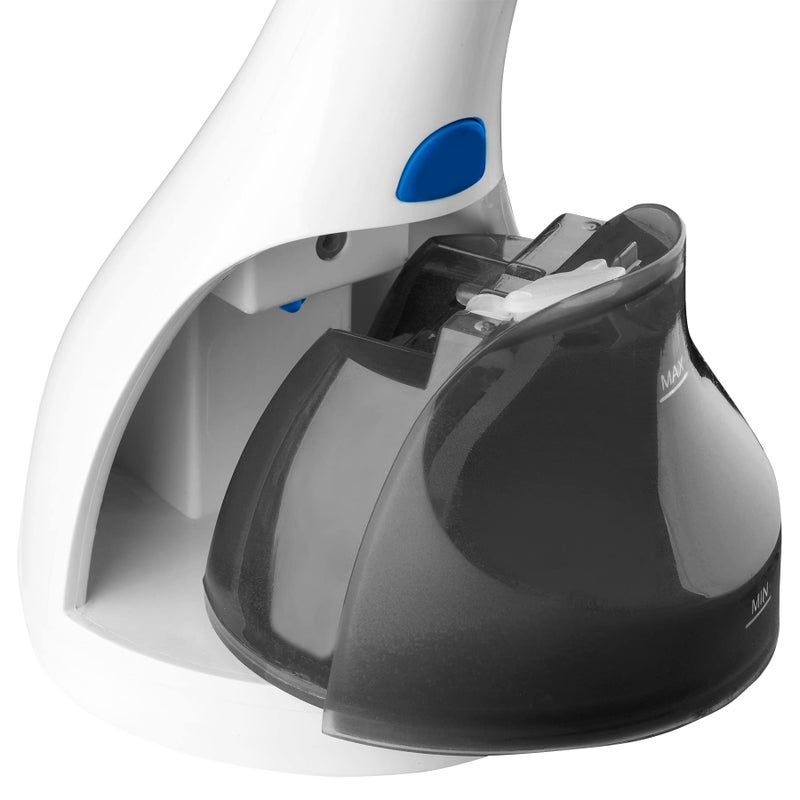 Reliable Dash 150GHB Portable Garment Steamer,Handheld Steamer with Fabric Brush, Light Weight Travel Steamer with Continuous Steam and Auto Shut-off, Shirt, Pants & More (White) - Image 5