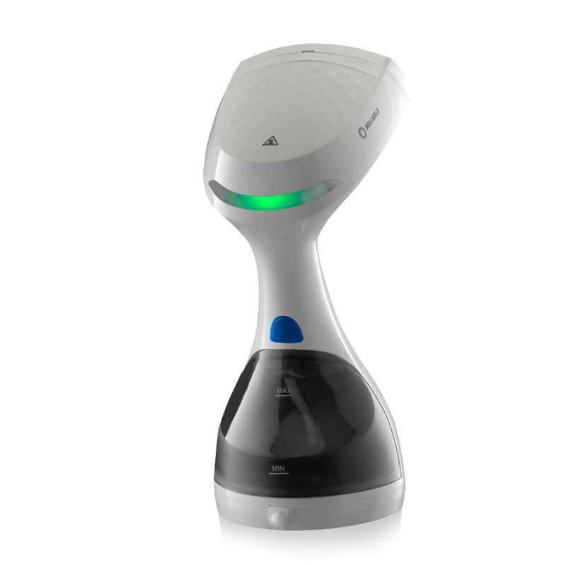 Reliable Dash 150GHB Portable Garment Steamer,Handheld Steamer with Fabric Brush, Light Weight Travel Steamer with Continuous Steam and Auto Shut-off, Shirt, Pants & More (White) - Image 4