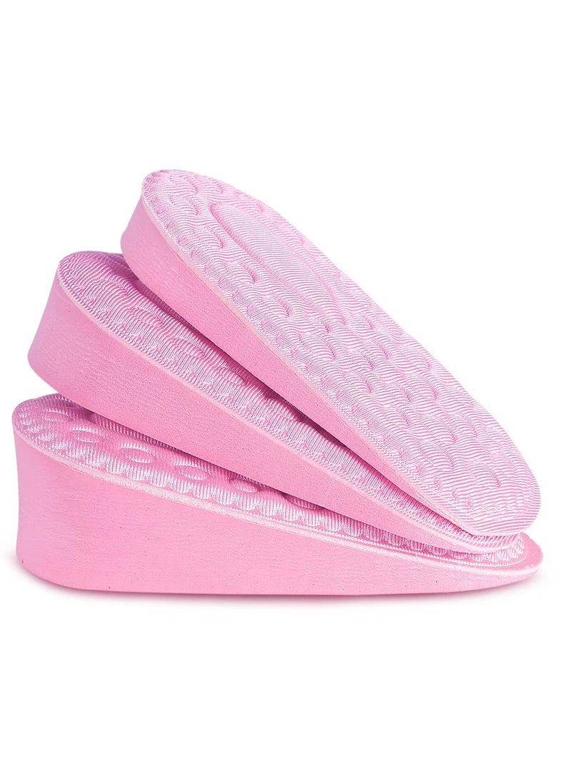 KASTWAVE 3 Pairs Height Increase Insole, Invisible Foot Pads Shoe Inserts, Increase Insoles for Women Leg Length Discrepancy, Adjustable Orthopedic Heel, for Sneakers, Casual Shoes - Image 1