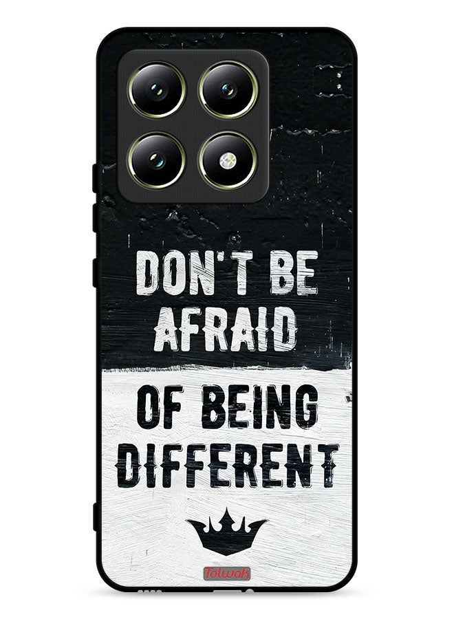 Tolwak Xiaomi 14T 5G Protective Case Cover Do Not Be Afraid Of Being Different - Image 1